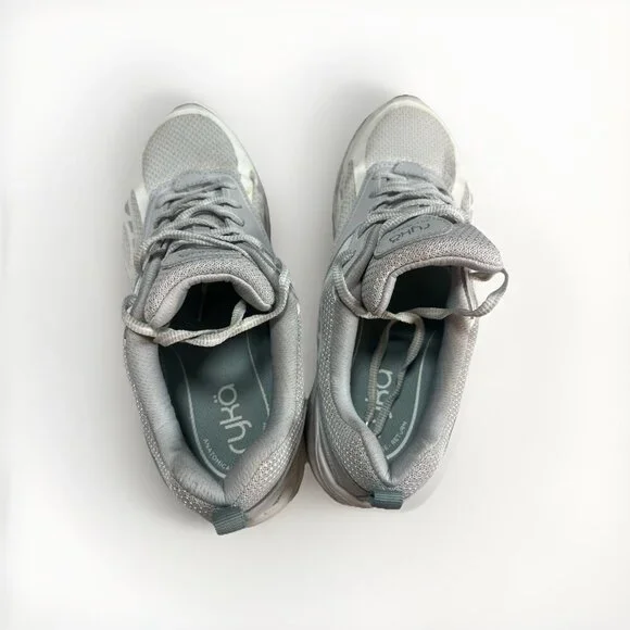 Ryka Sky Walk 2 Women's Running Sneaker Shoes Pale Gray & White Size 8.5M - Picture 3 of 7